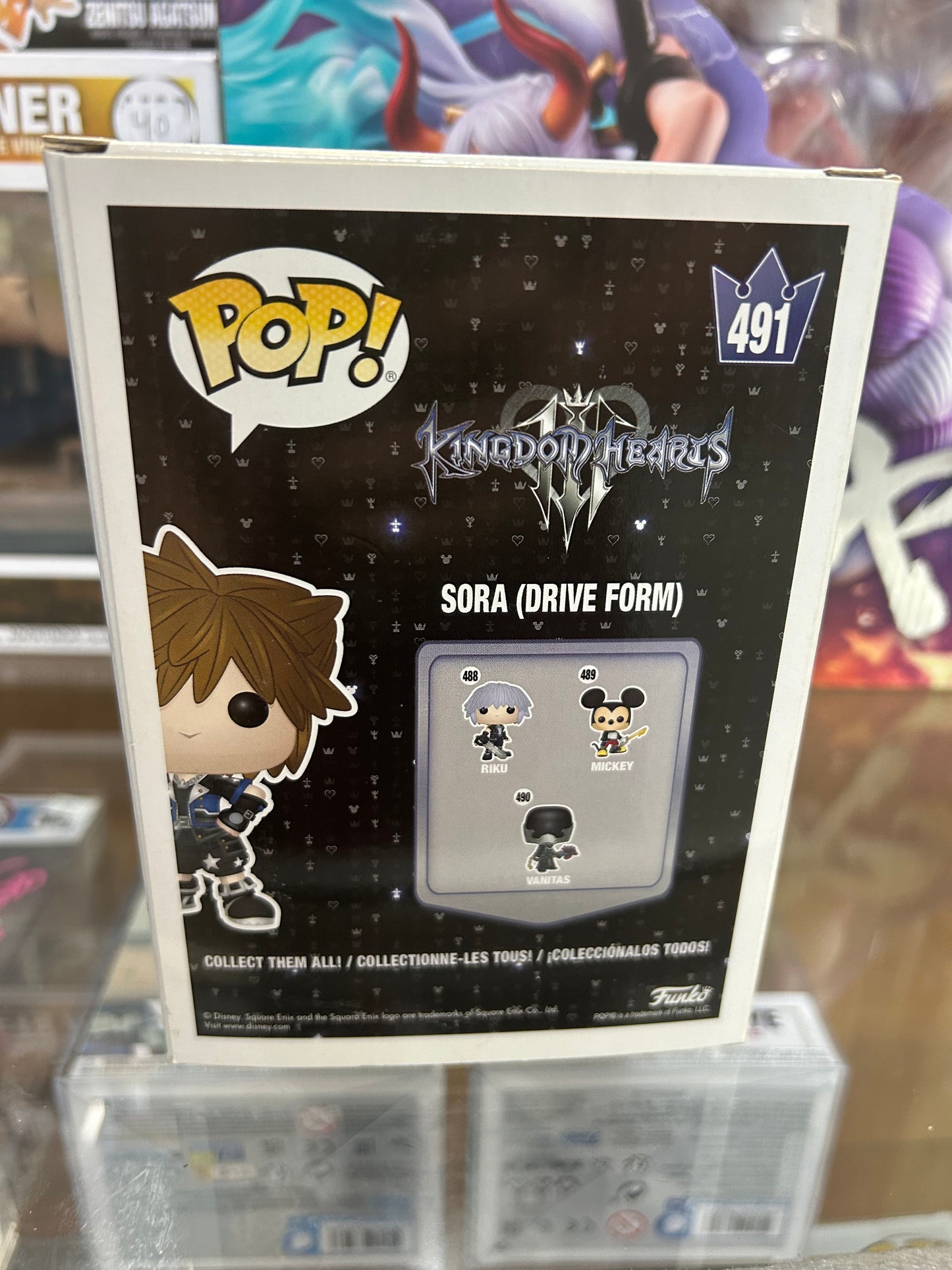 **NOT MINT** FUNKO POP! GAMES Sora (Drive Form) #491 Best Buy Exclusive