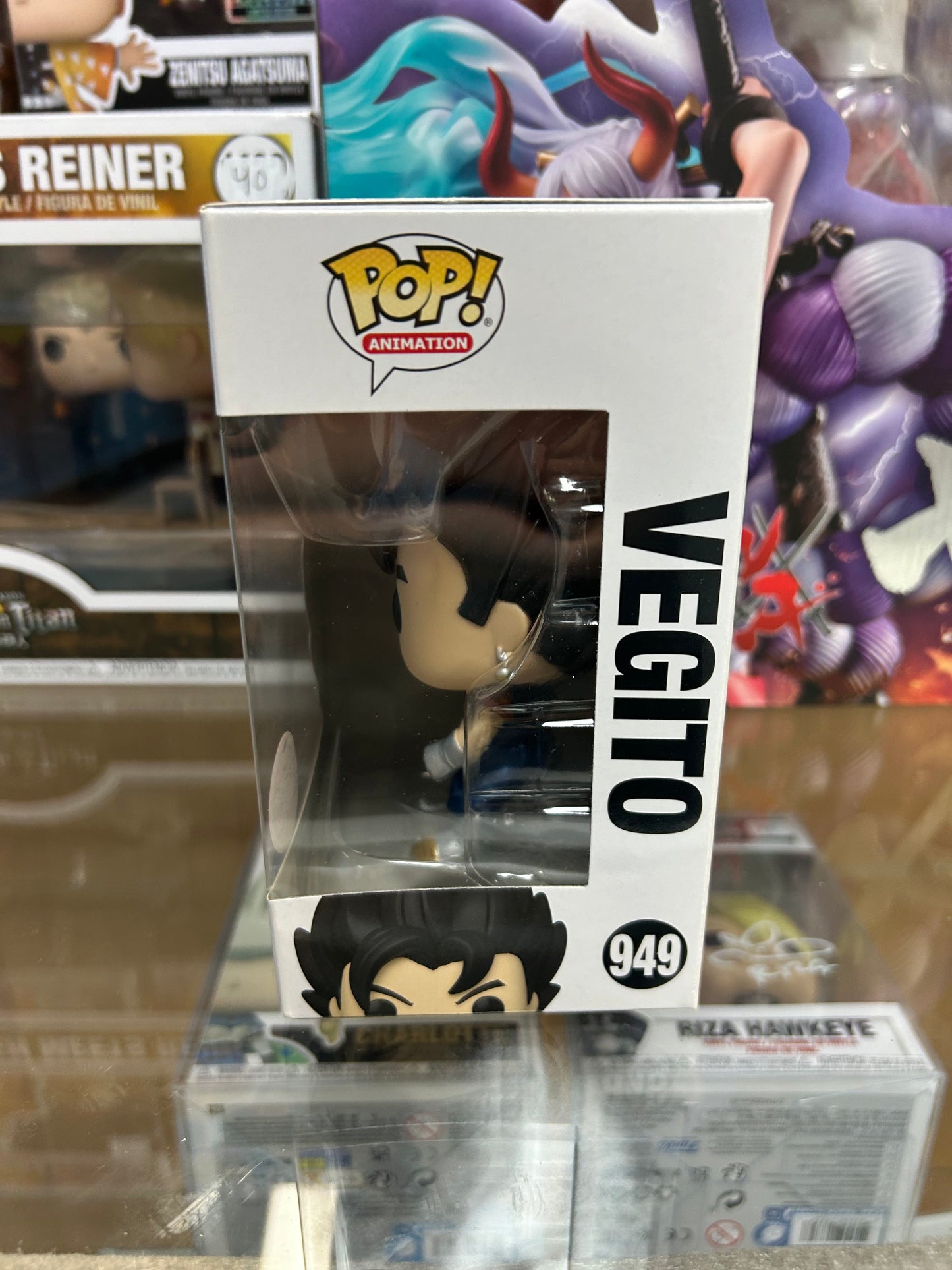**NOT MINT** FUNKO POP! Animation Vegito #949 GS Exclusive
