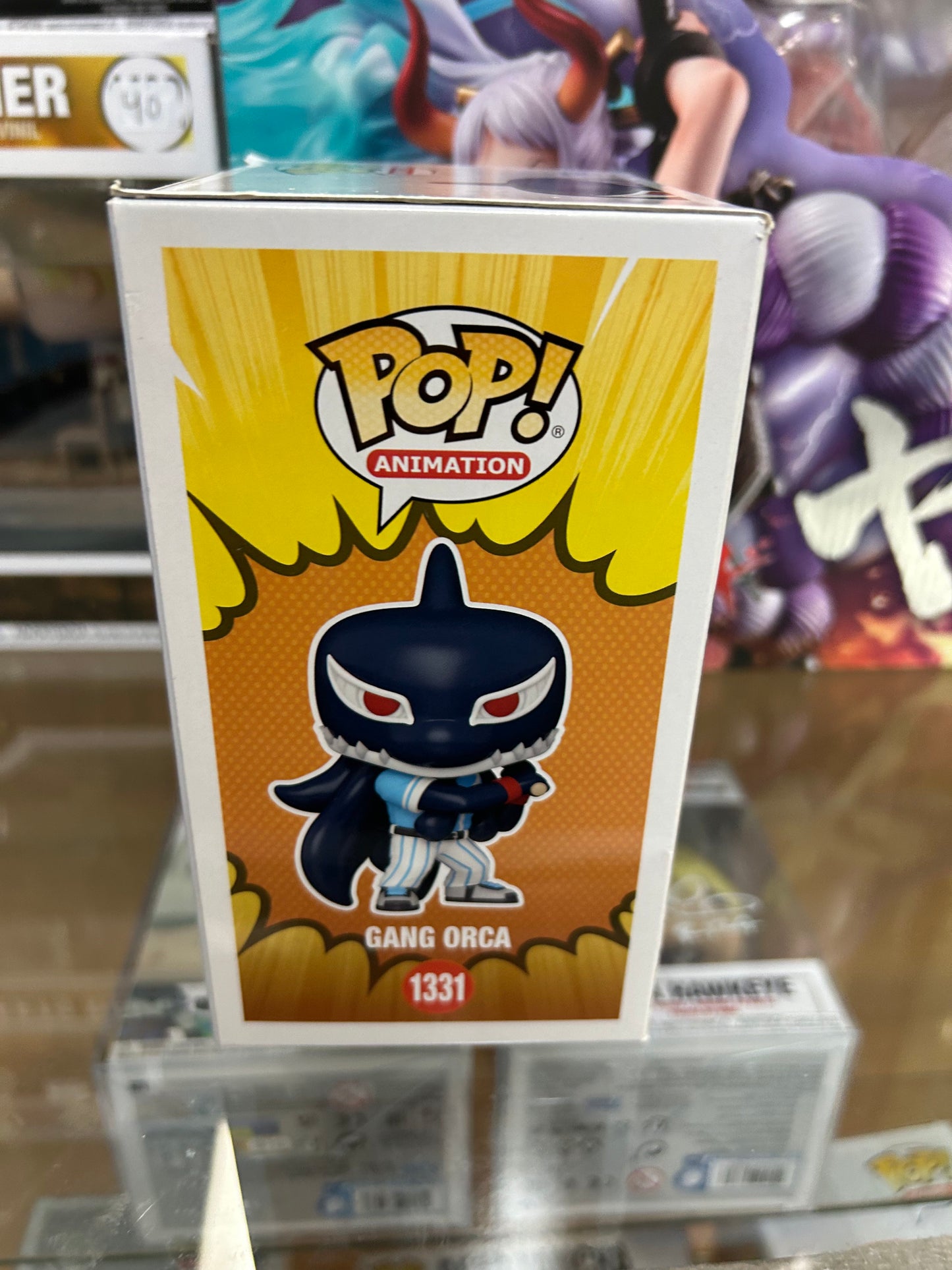 **NOT MINT** FUNKO POP! Animation Gang Orca (Baseball) #1331