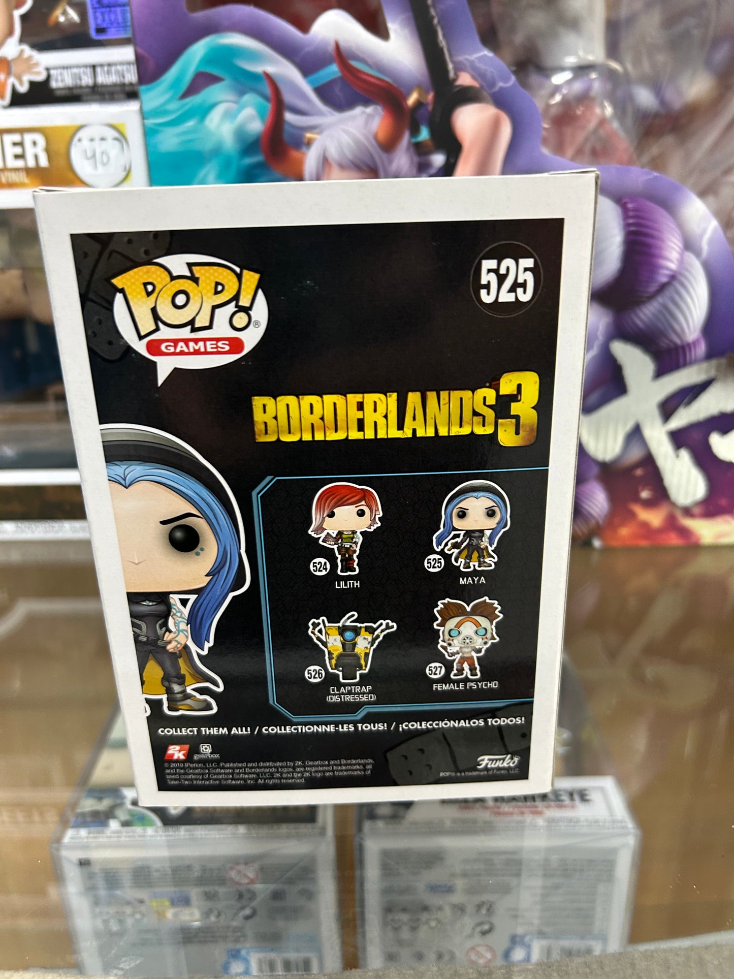 **NOT MINT** FUNKO POP! GAMES Maya #525 Game Stop Exclusive