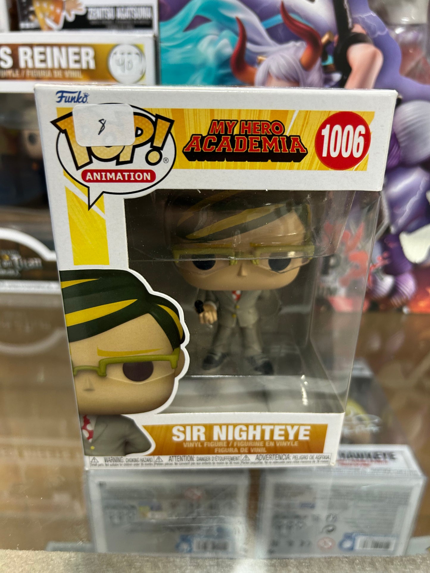 **NOT MINT** FUNKO POP! ANIMATION Sir Nighteye #1006
