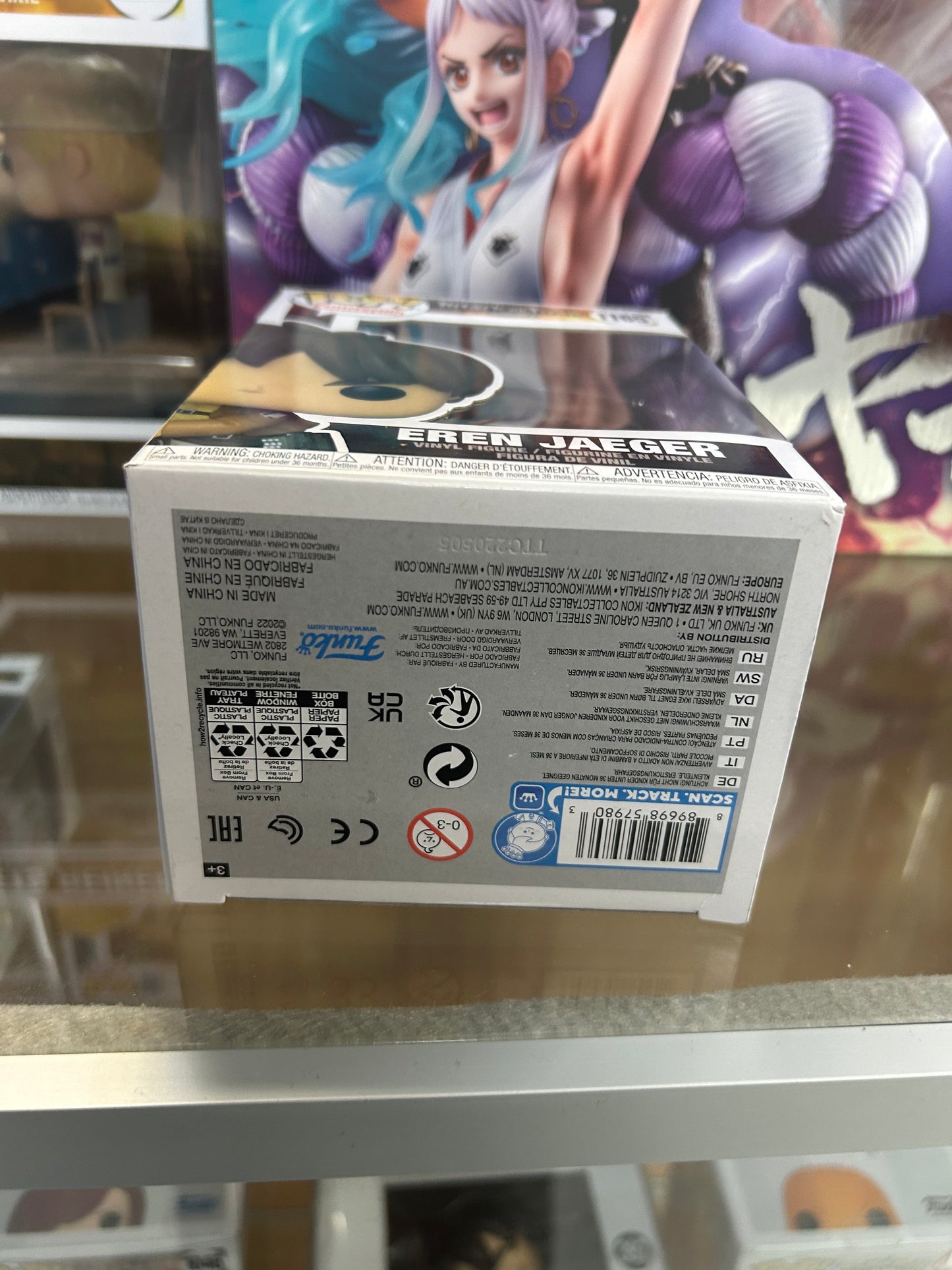**NOT MINT** FUNKO POP! ANIMATION Eren Jaeger #1165