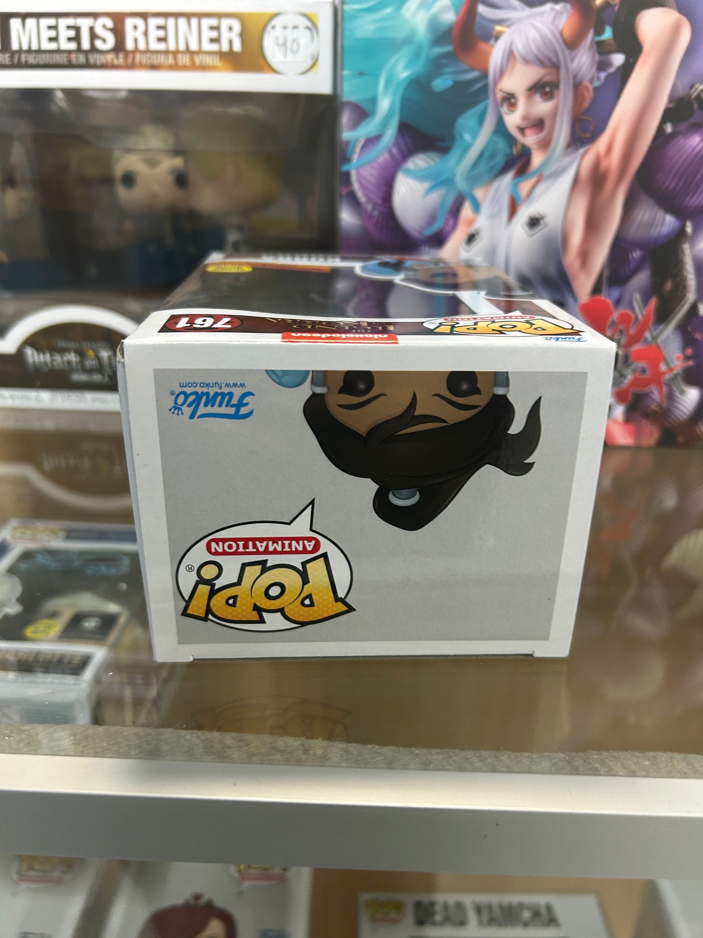 **NOT MINT** FUNKO POP! ANIMATION Korra Glow in the Dark Metallic #761 Box Warehouse Exclusive