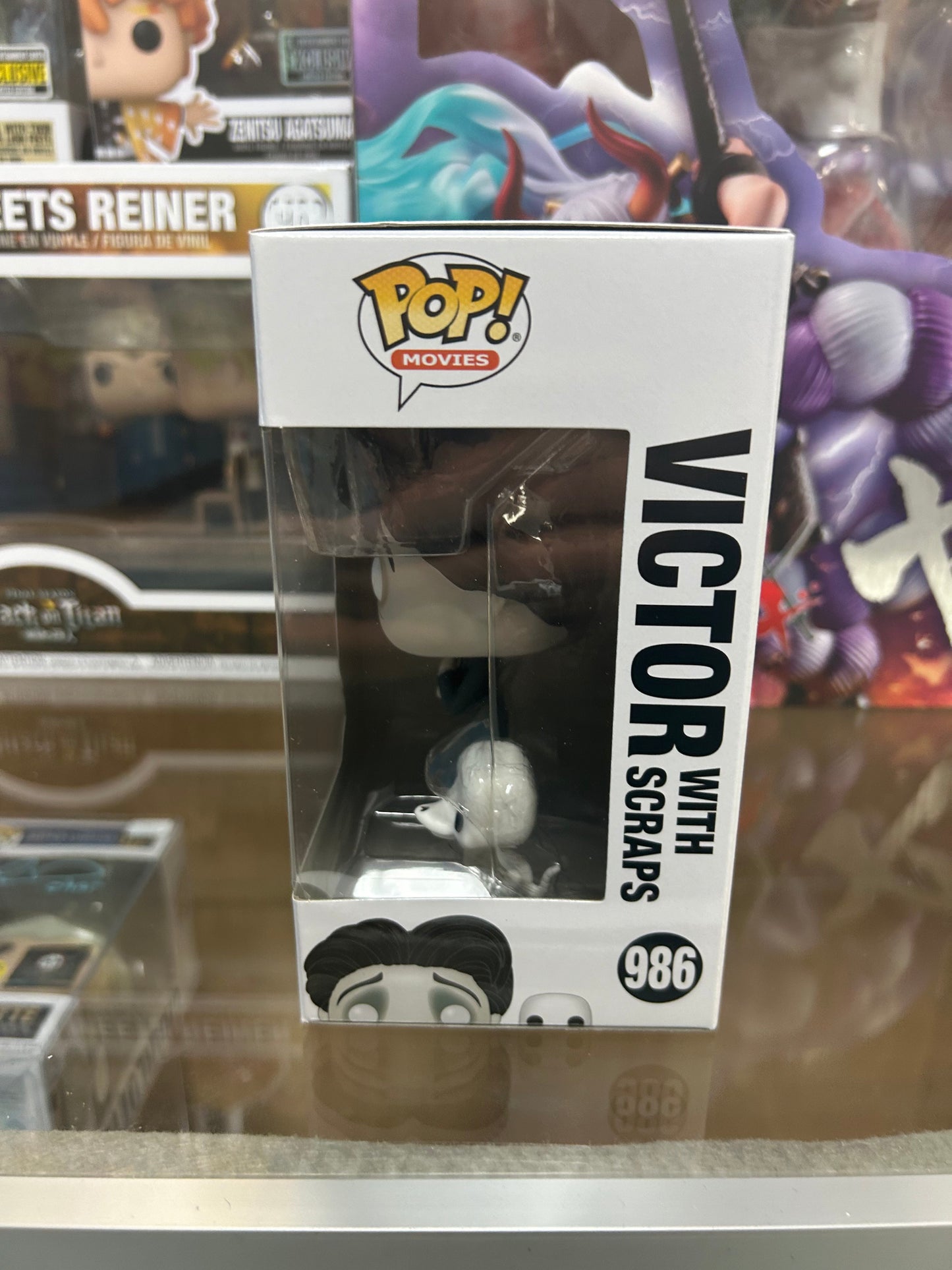 **NOT MINT** FUNKO POP! MOVIES Victor W/ Scraps #986