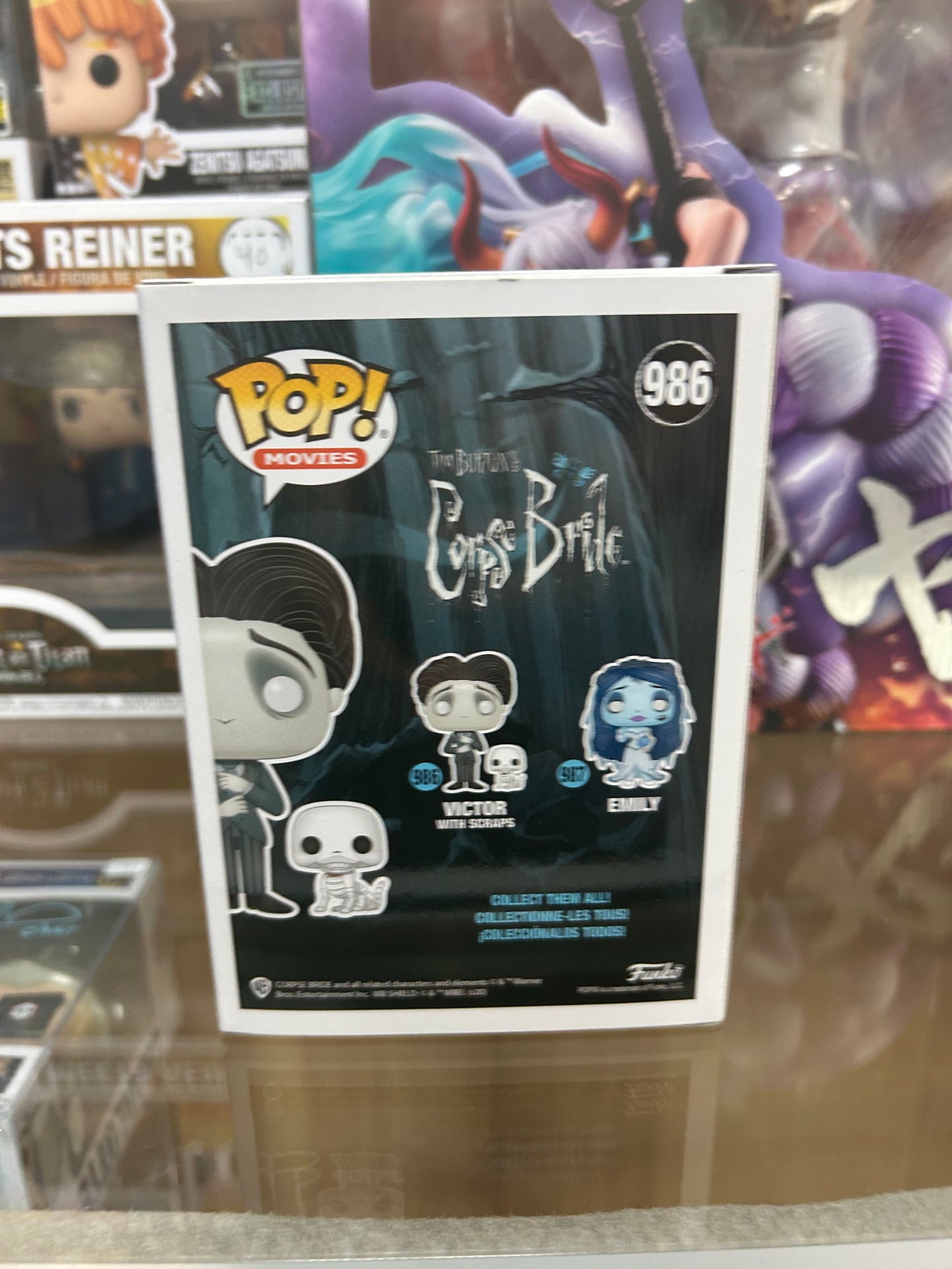 **NOT MINT** FUNKO POP! MOVIES Victor W/ Scraps #986