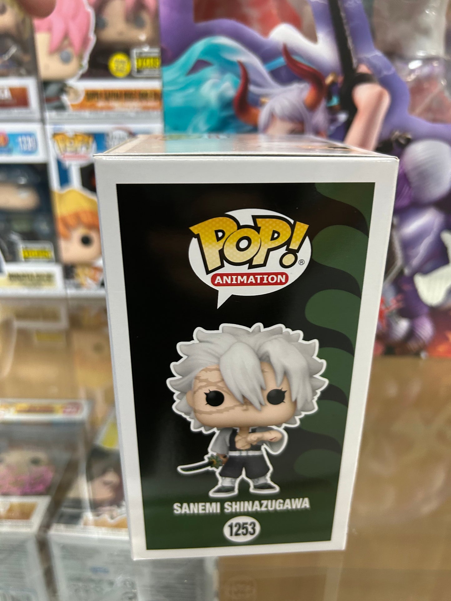 **NOT MINT** FUNKO POP! ANIMATION Sanemi Shinazugawa #1253 Special Edition
