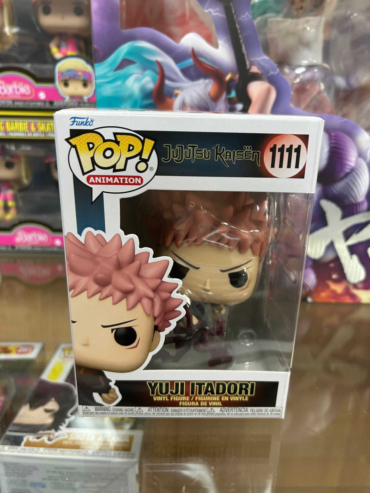 **NOT MINT** FUNKO POP! ANIMATION Yuji Itadori #1111