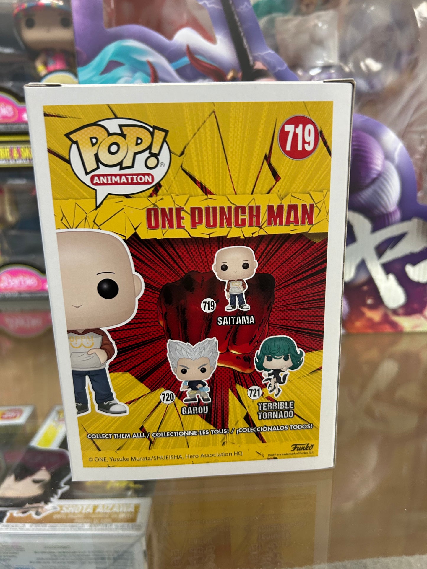 **NOT MINT** FUNKO POP! ANIMATION Saitama #719