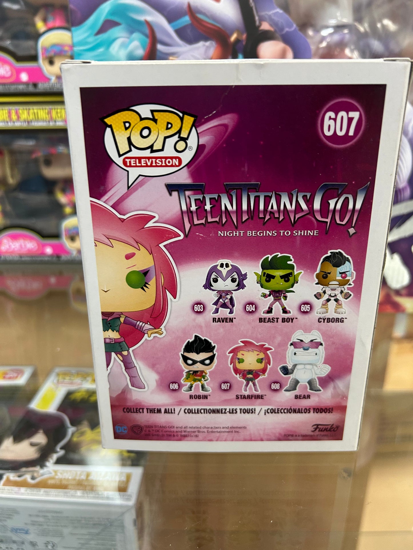 **NOT MINT** FUNKO POP! TELEVISION Starfire #607