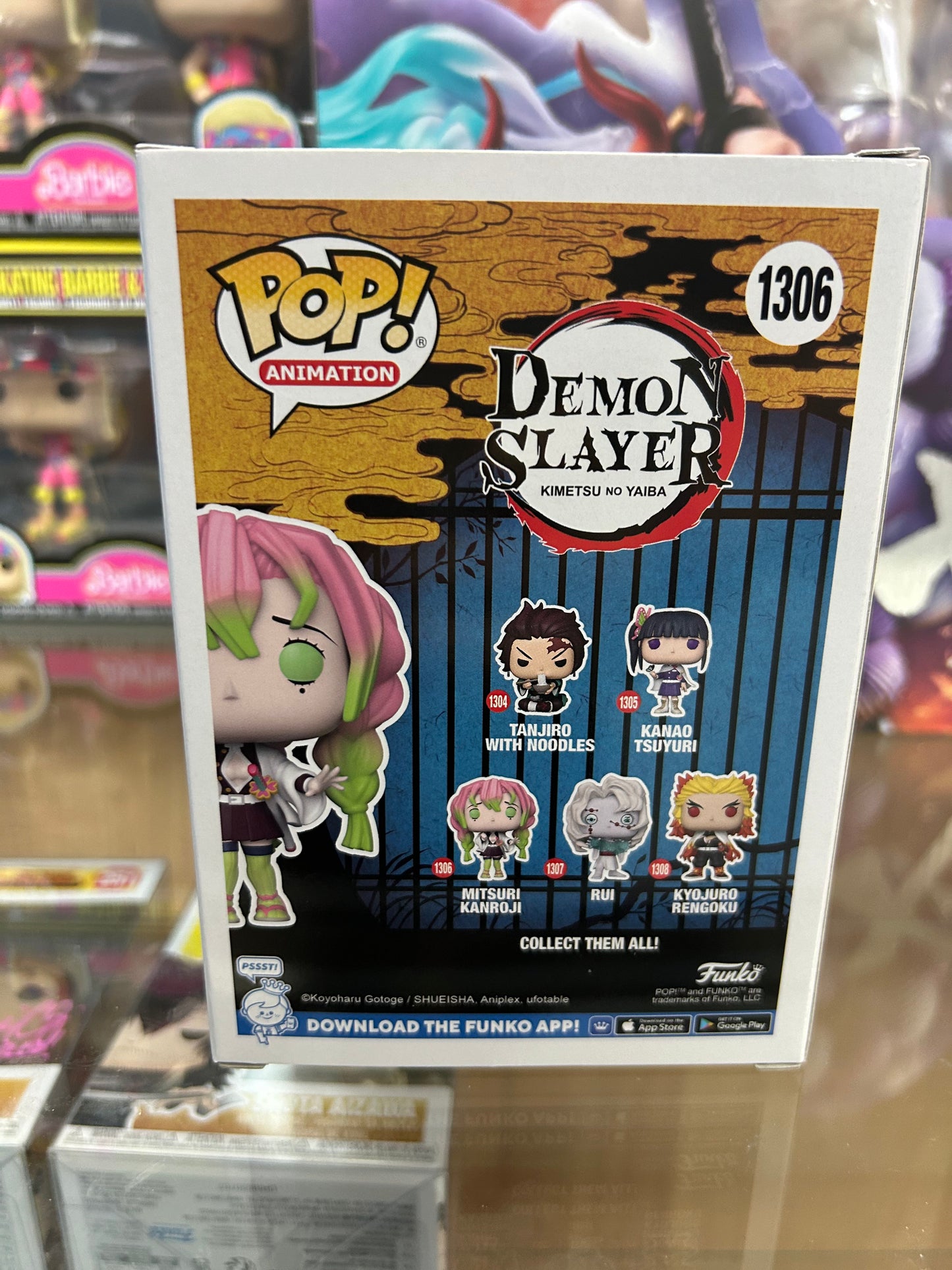 **NOT MINT** FUNKO POP! ANIMATION Mitsuri Kanroji #1306