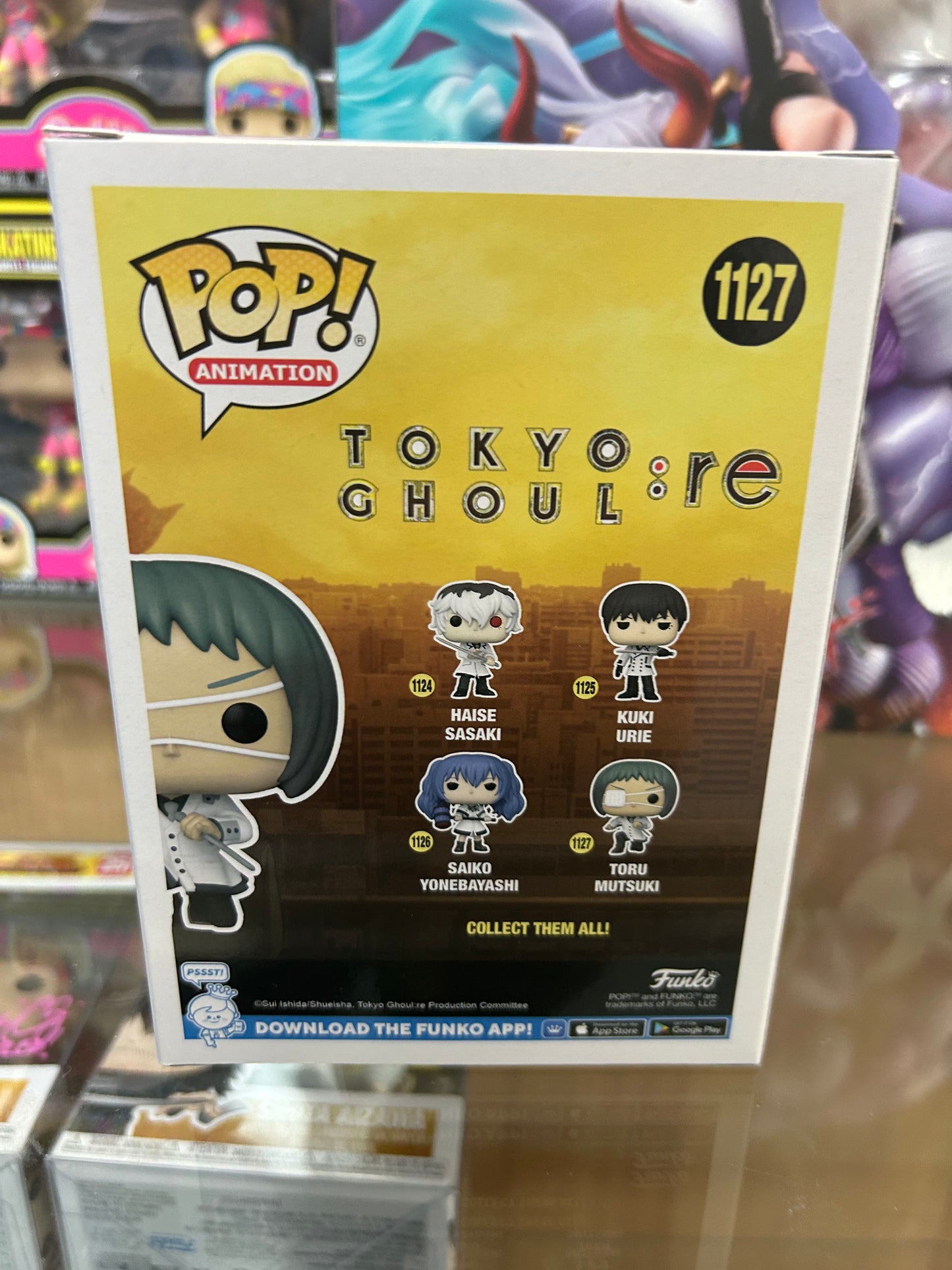 **NOT MINT** FUNKO POP! ANIMATION Toru Mutsuki #1127
