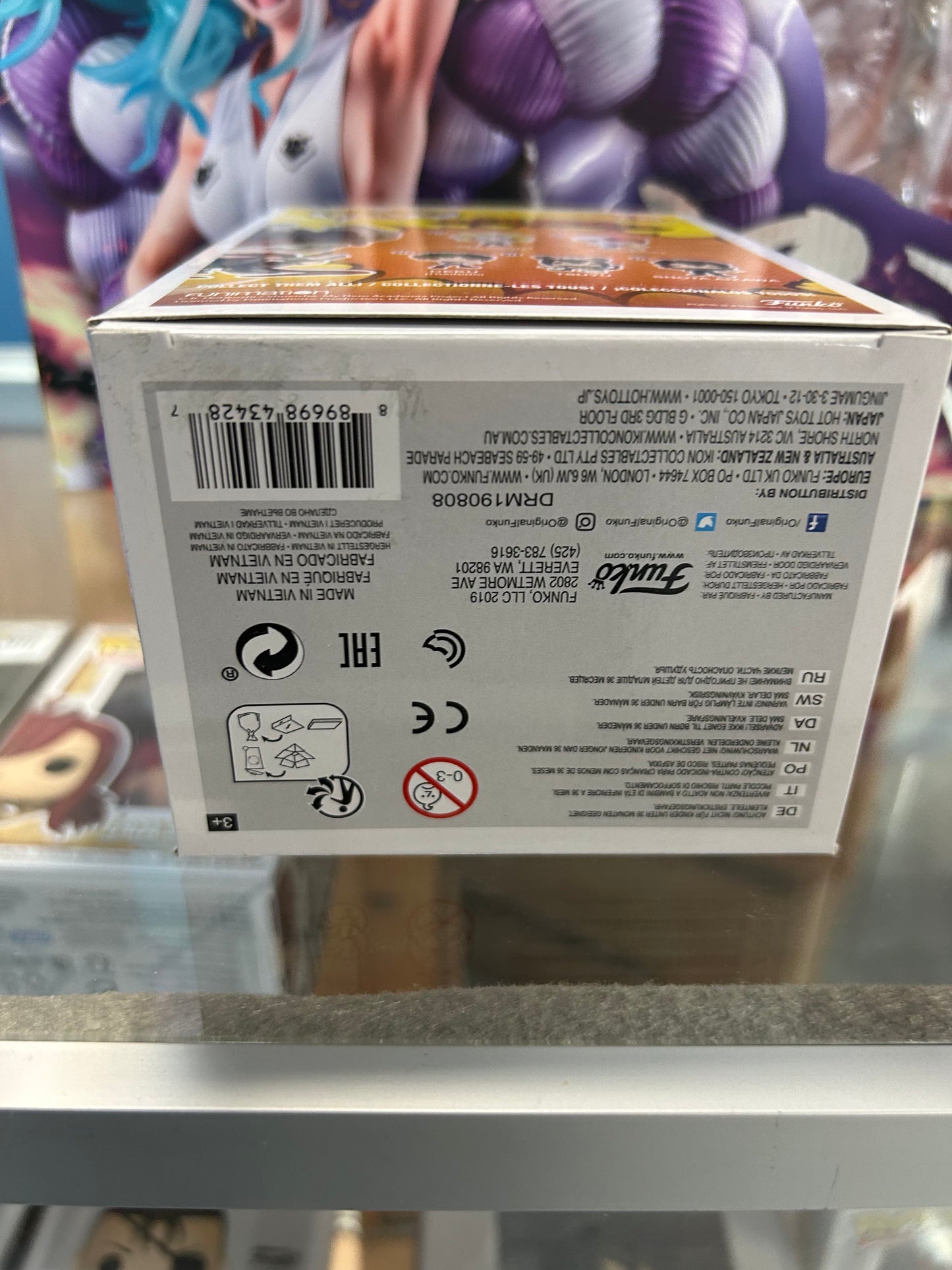 **NOT MINT** FUNKO POP! ANIMATION Hero Killer Stain #636 Shared Sticker