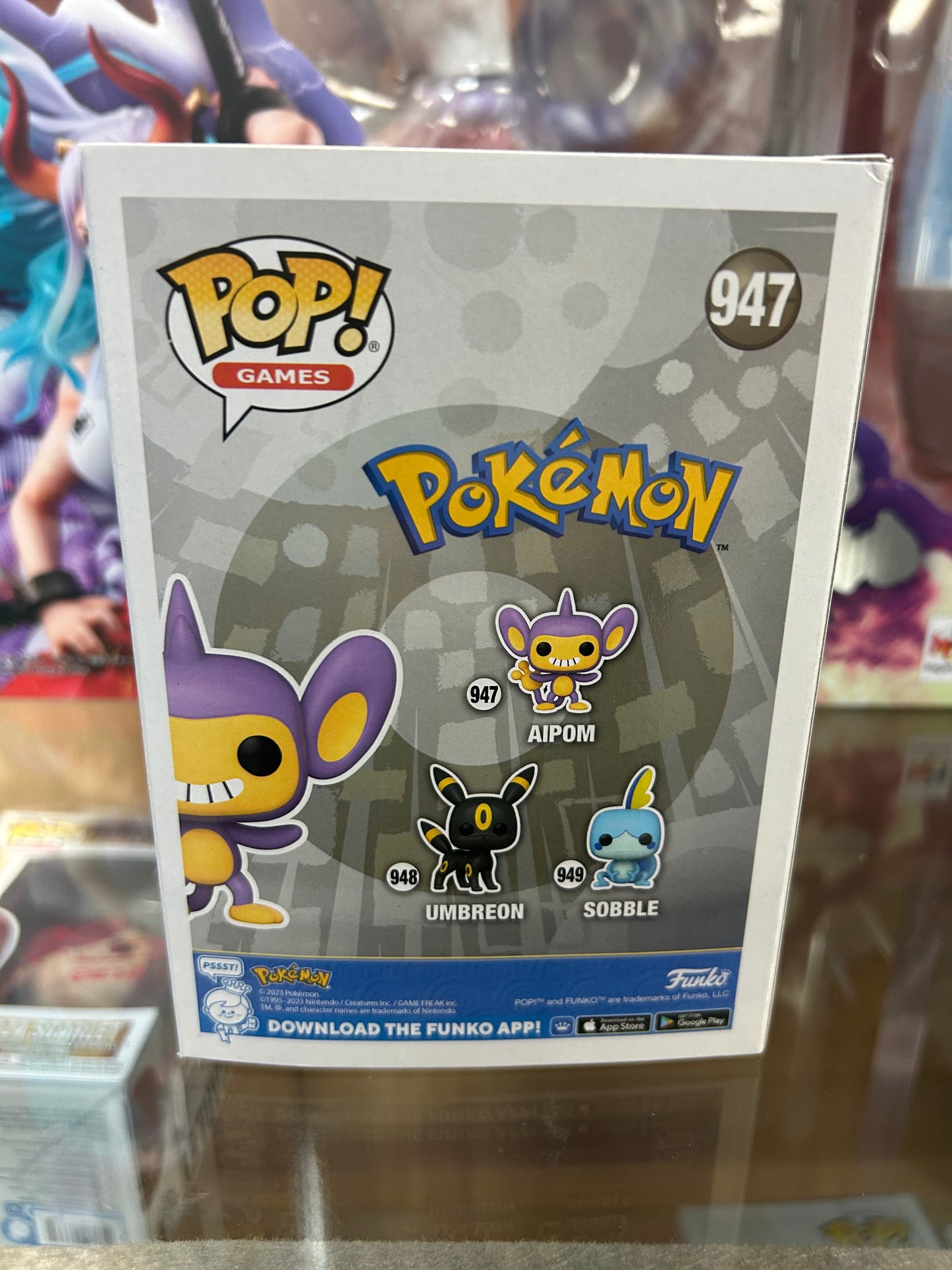 **NOT MINT** FUNKO POP! GAMES Aipom #947