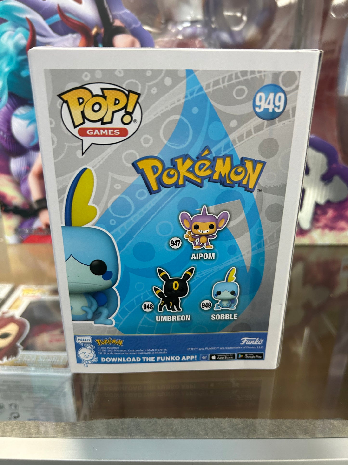 **NOT MINT** FUNKO POP! GAMES Sobble #949