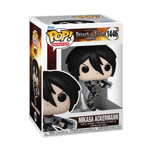 FUNKO POP! ANIMATION Mikasa Ackermann #1446