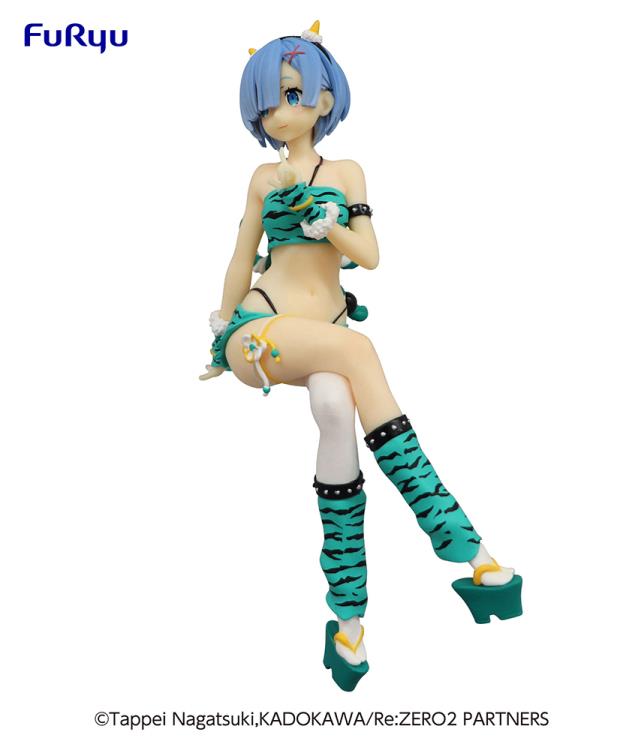 Re:Zero Starting Life in Another World Rem (Demon Costume Green Ver.) Noodle Stopper Figure