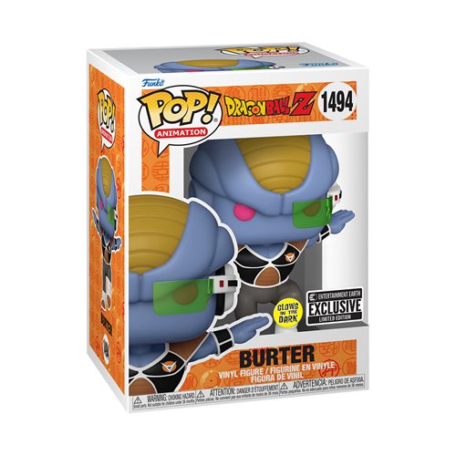 FUNKO POP! ANIMATION Burter #1494 Glow EE Exclusive