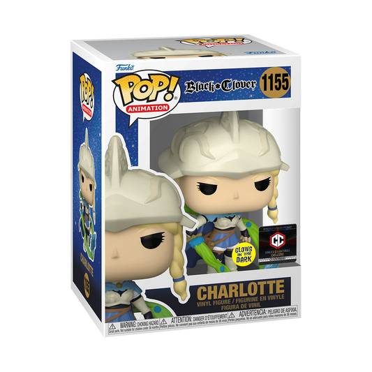 FUNKO POP! ANIMATION Charlotte Glow #1155 Chalice Collectibles Exclusive