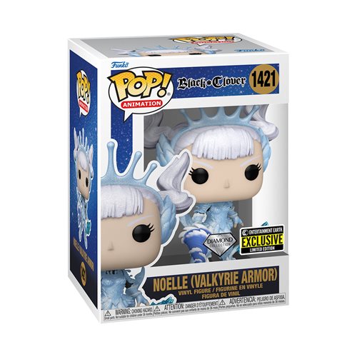 **NOT MINT** FUNKO POP! ANIMATION Noelle (Valkyrie Armor) Diamond Collection #1422 EE Exclusive