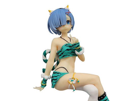 Re:Zero Starting Life in Another World Rem (Demon Costume Green Ver.) Noodle Stopper Figure