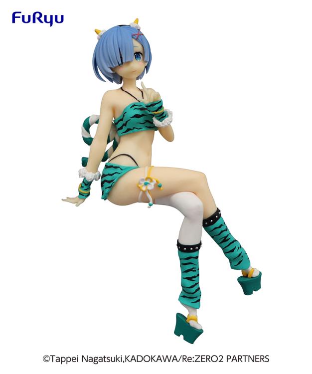 Re:Zero Starting Life in Another World Rem (Demon Costume Green Ver.) Noodle Stopper Figure