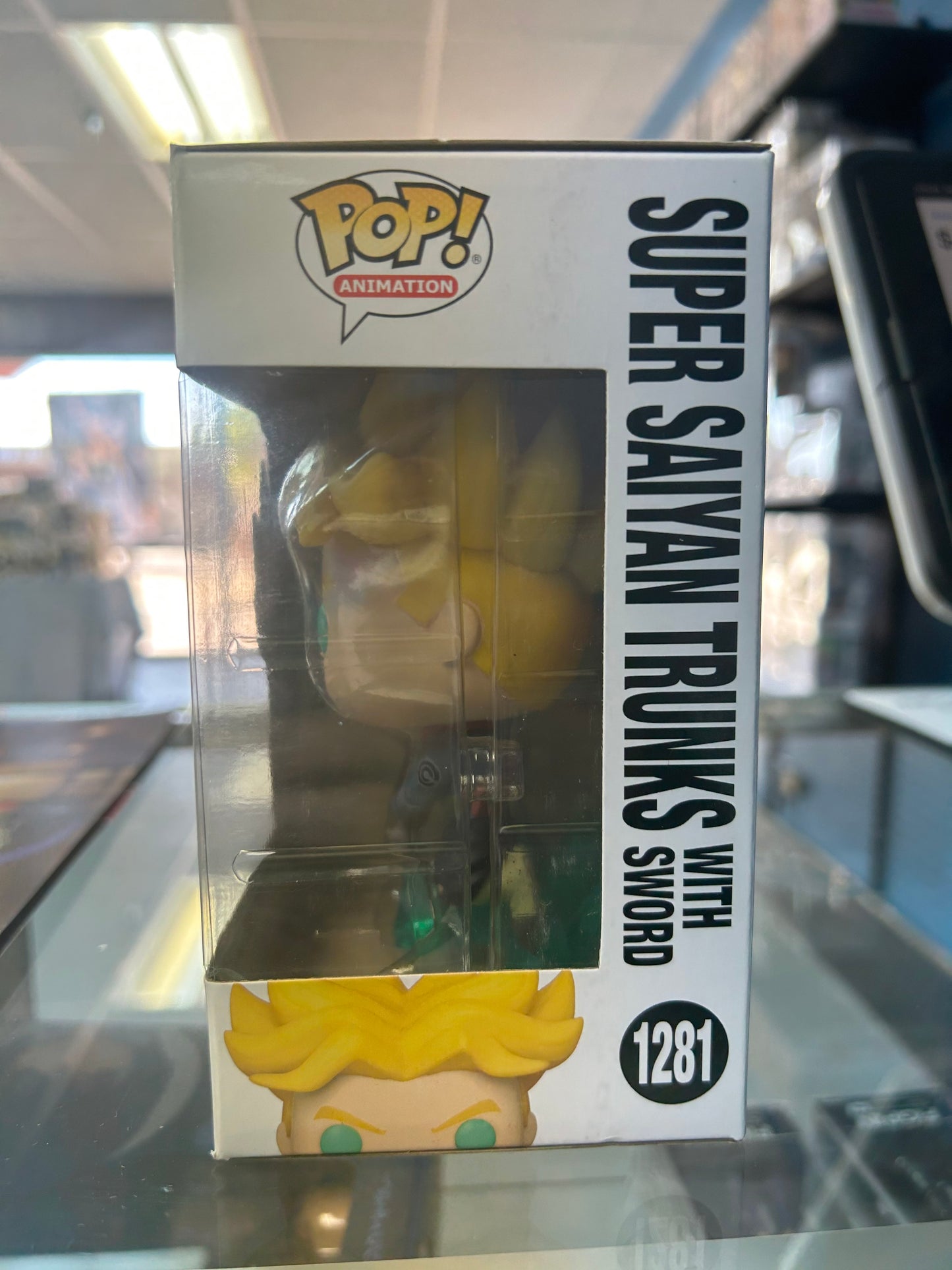 **NOT MINT** FUNKO POP! ANIMATION Super Saiyan Trunks with Sword #1281