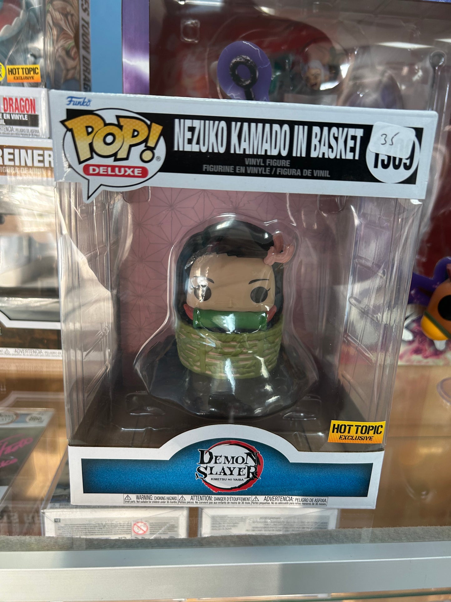 **NOT MINT** FUNKO POP! ANIMATION Nezuko Kamado in Basket #1309