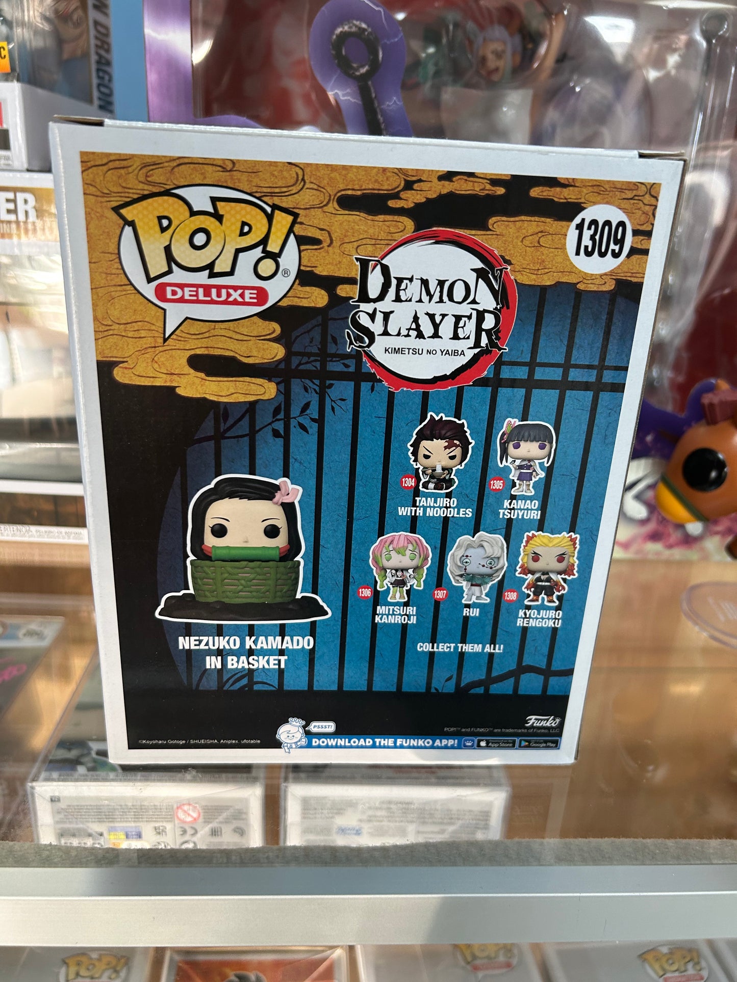 **NOT MINT** FUNKO POP! ANIMATION Nezuko Kamado in Basket #1309