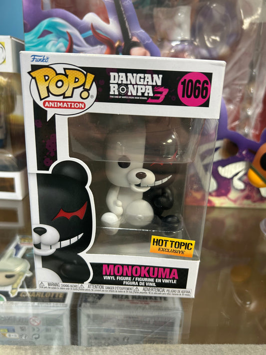 **NOT MINT** FUNKO POP! ANIMATION Monokuma #1066 HT Exclusive