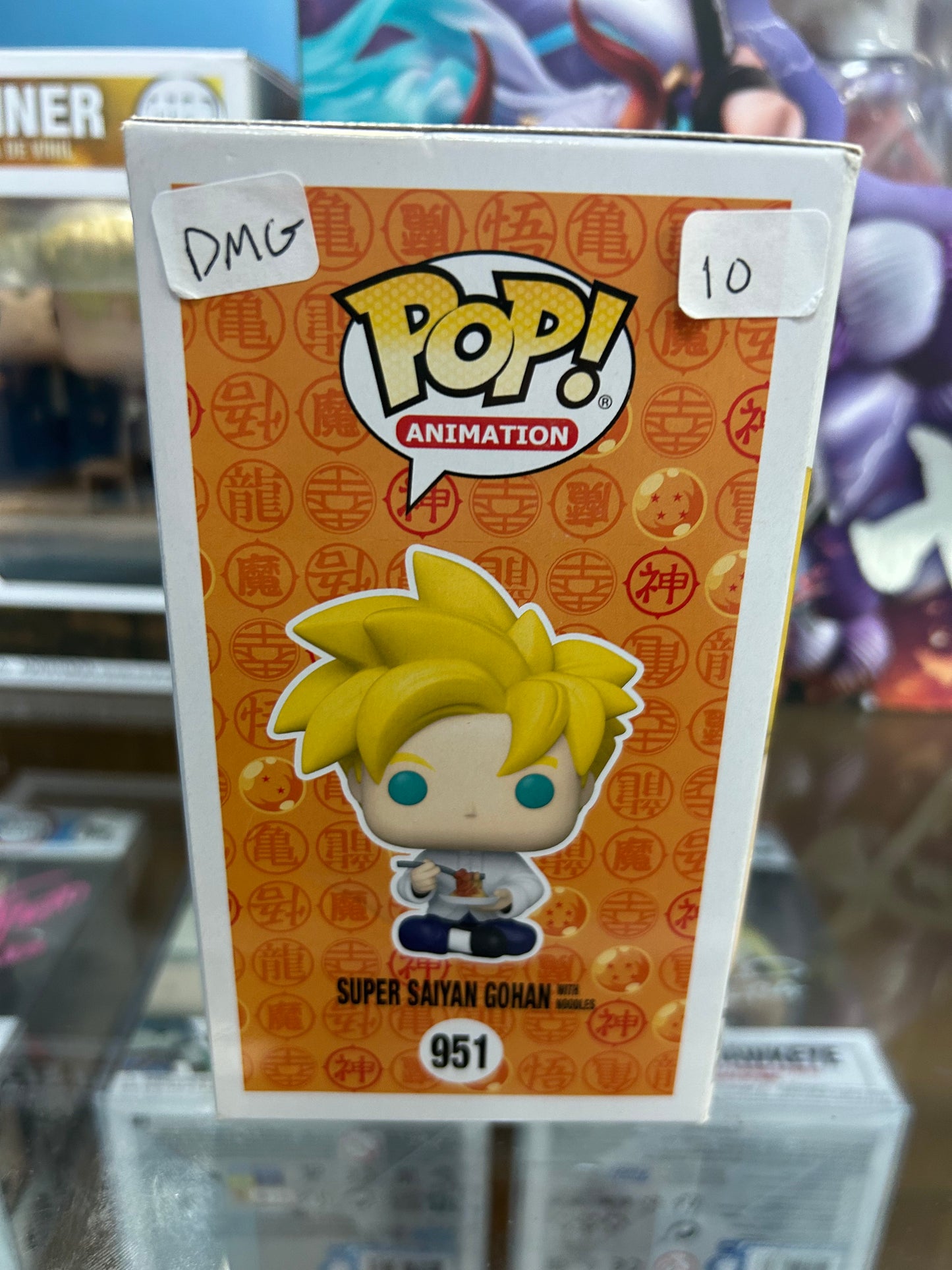 **NOT MINT** FUNKO POP! ANIMATION Super Saiyan Gohan with Noodles #951