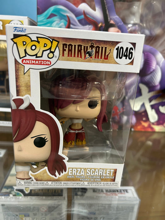 **NOT MINT** FUNKO POP! ANIMATION Erza Scarlet #1046