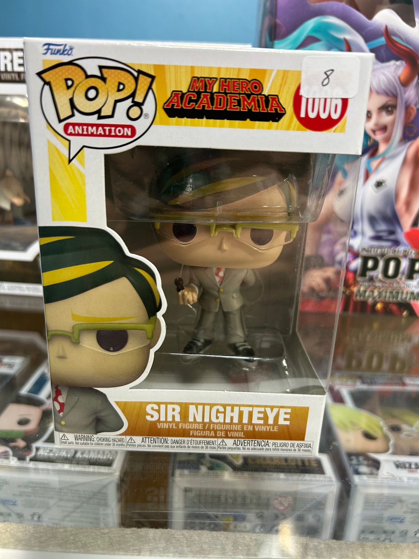 **NOT MINT** FUNKO POP! ANIMATION Sir Nighteye #1006