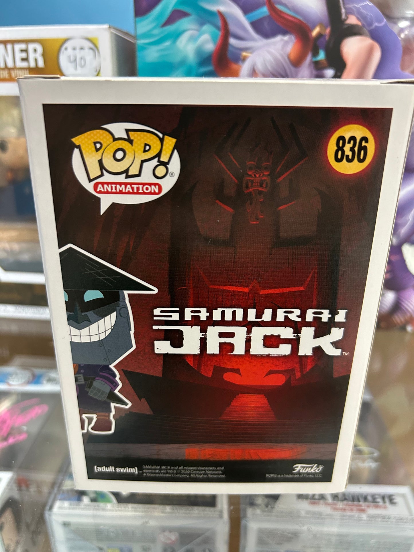 **NOT MINT** FUNKO POP! ANIMATION Scaramouche #836 Shared Sticker