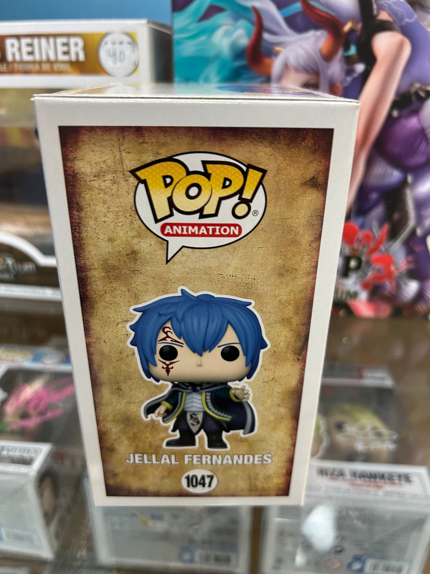 **NOT MINT** FUNKO POP! ANIMATION Jellal Fernandes #1047