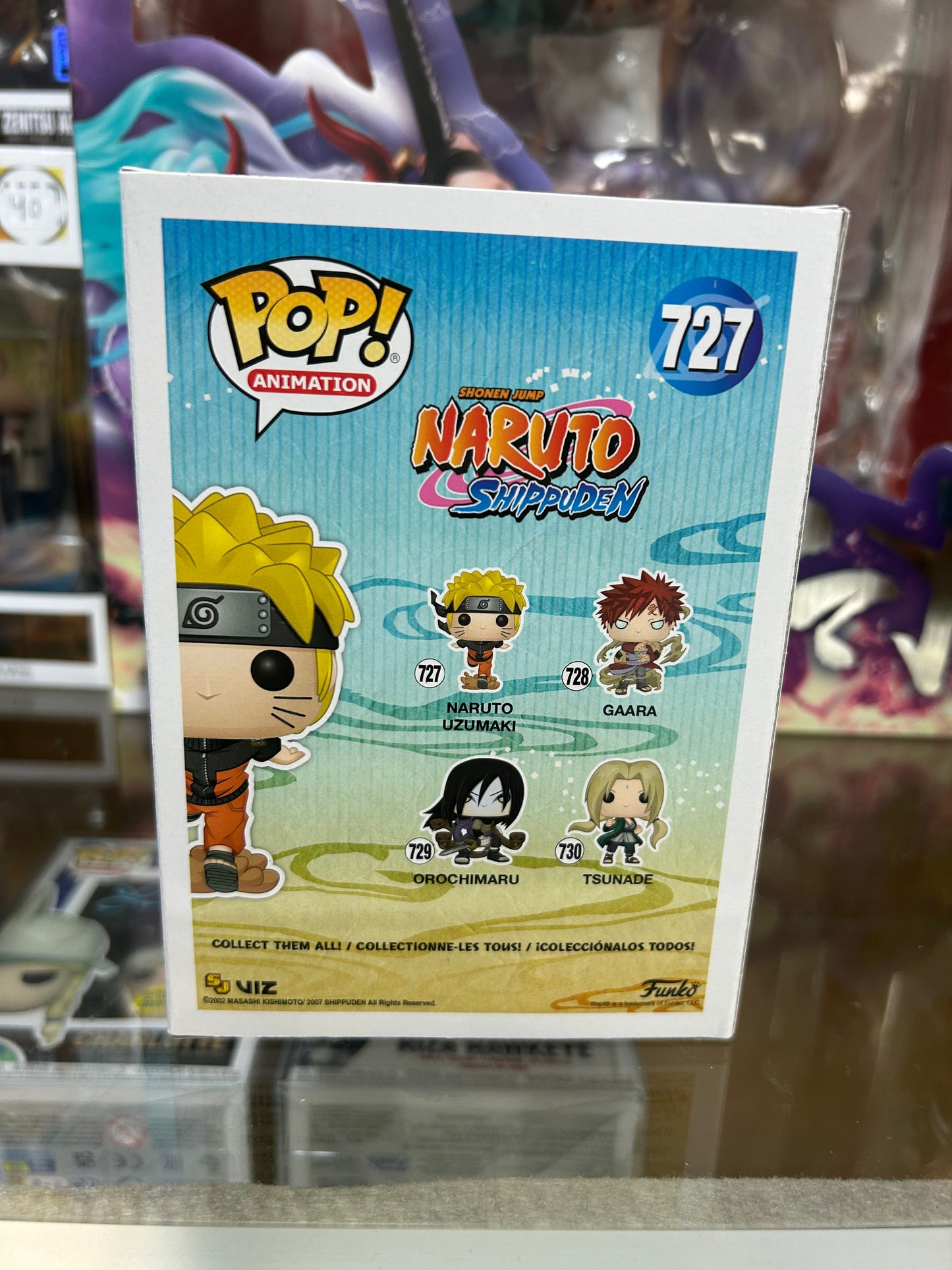 **NOT MINT** FUNKO POP! ANIMATION Naruto Uzumaki #727