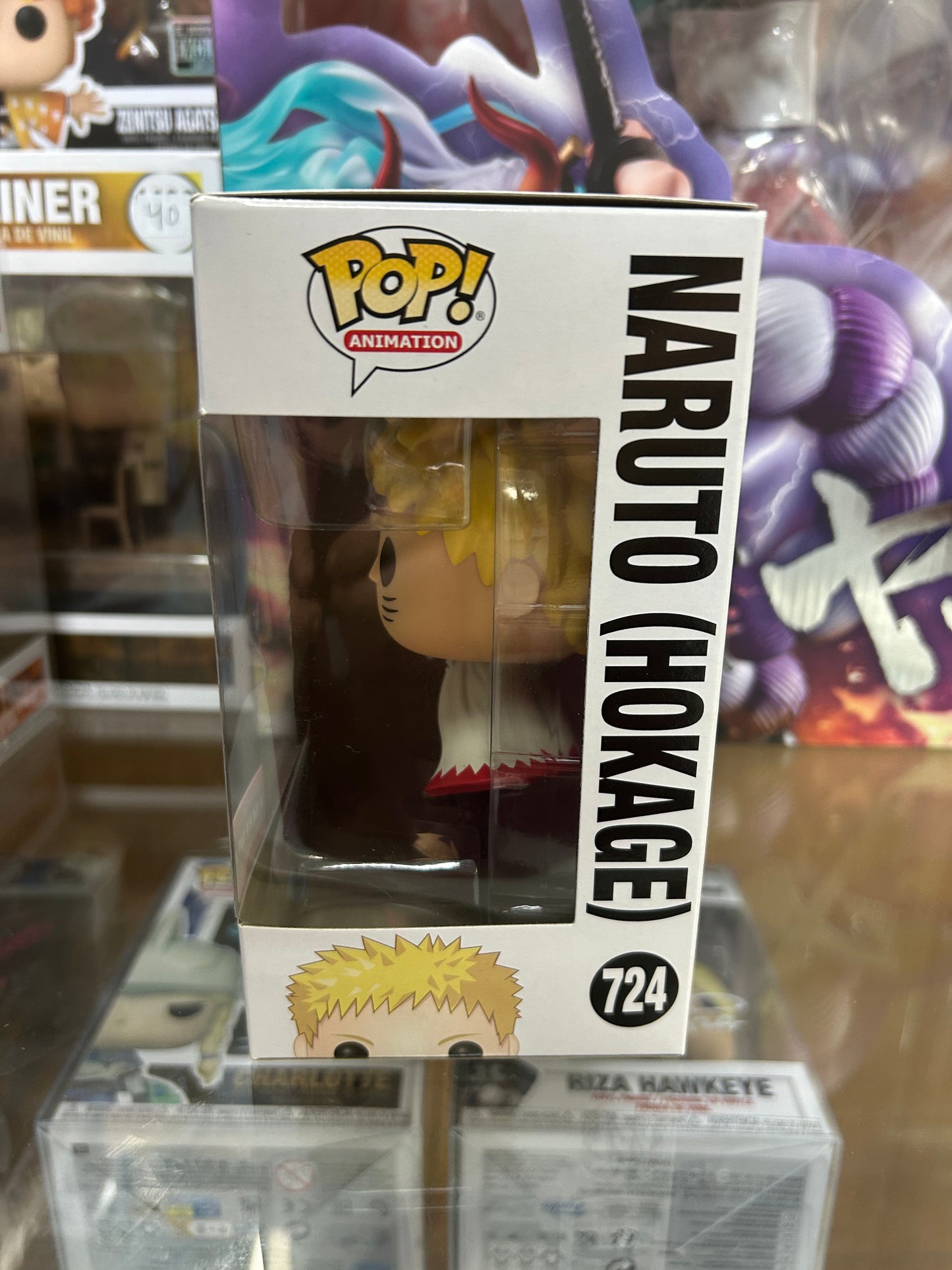 **NOT MINT** FUNKO POP! ANIMATION Naruto (Hokage) #724 AAA Exclusive