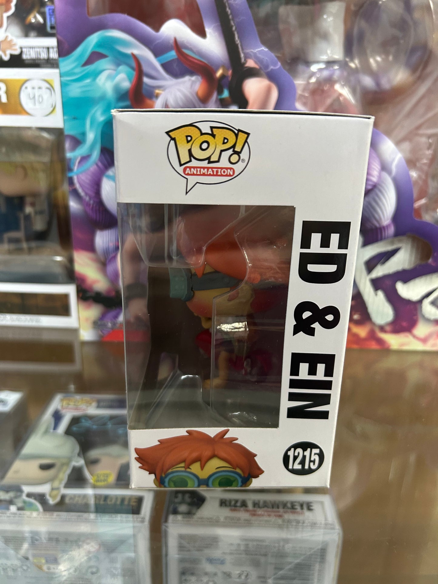 **NOT MINT** FUNKO POP! ANIMATION Ed & Ein #1215