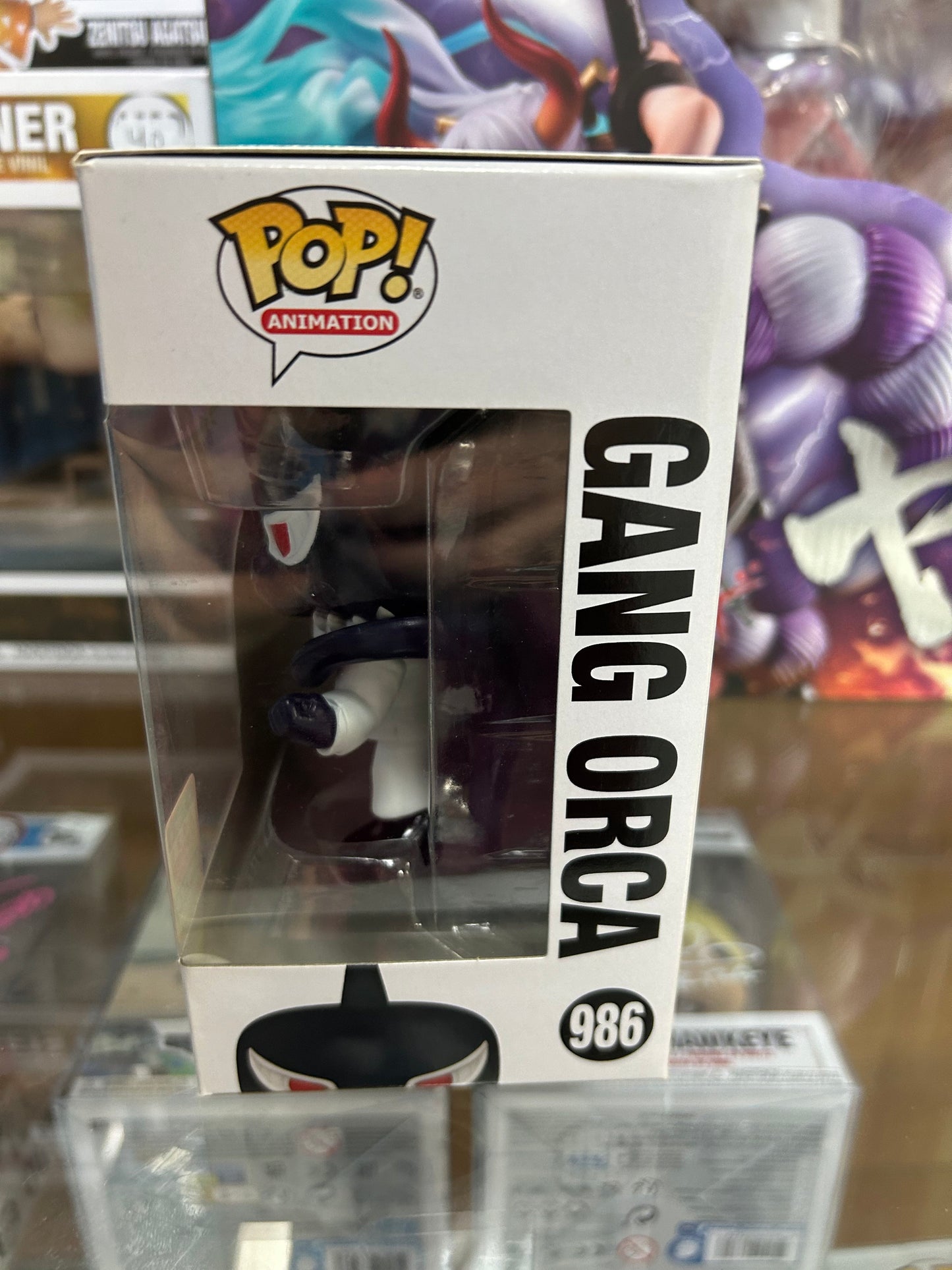 **NOT MINT** FUNKO POP! ANIMATION Gang Orca #986 Shared Sticker