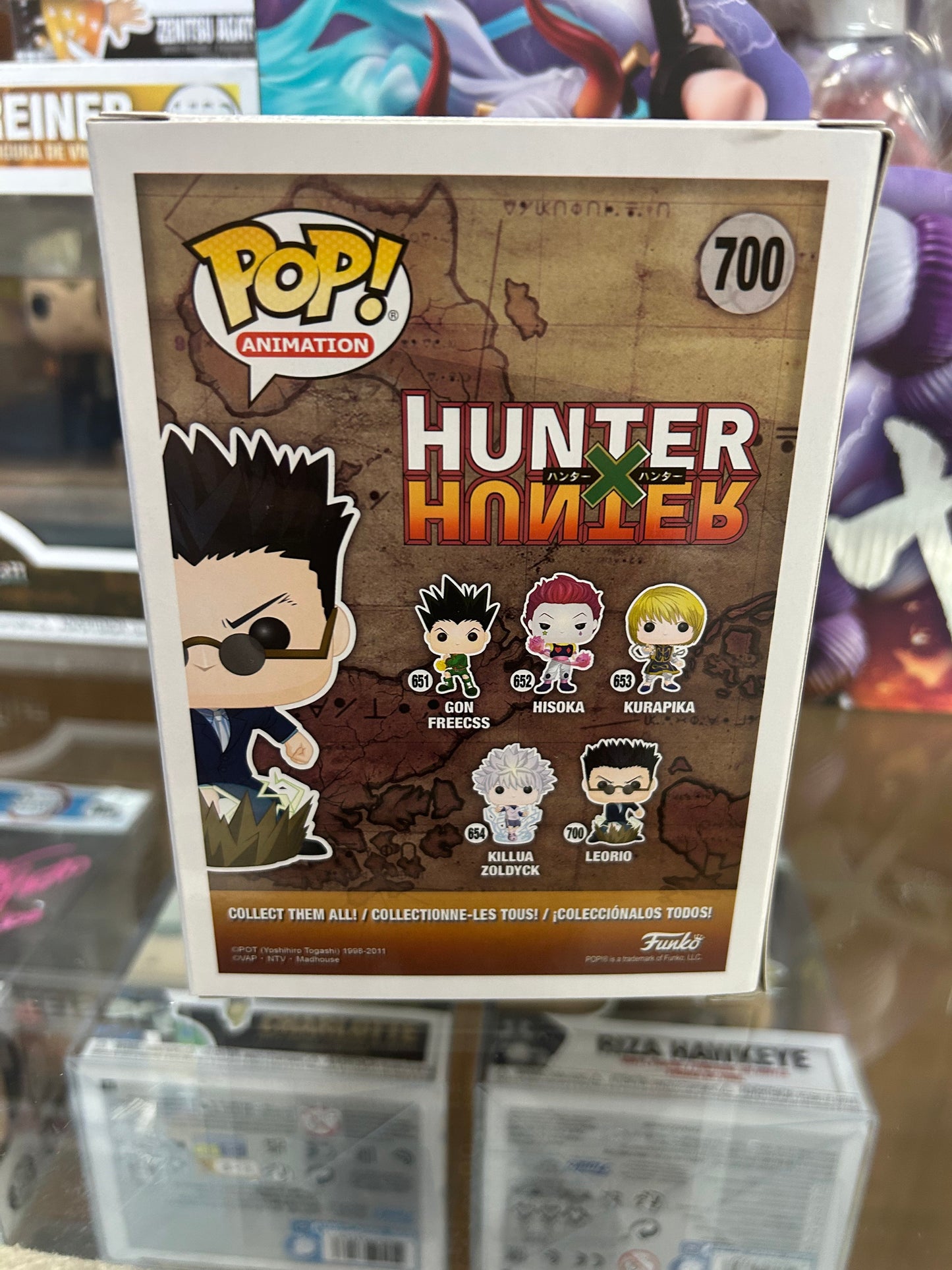 **NOT MINT** FUNKO POP! ANIMATION Leorio #700