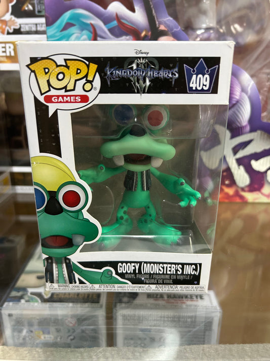 **NOT MINT** FUNKO POP! ANIMATION Goofy (Monster's Inc.) #409