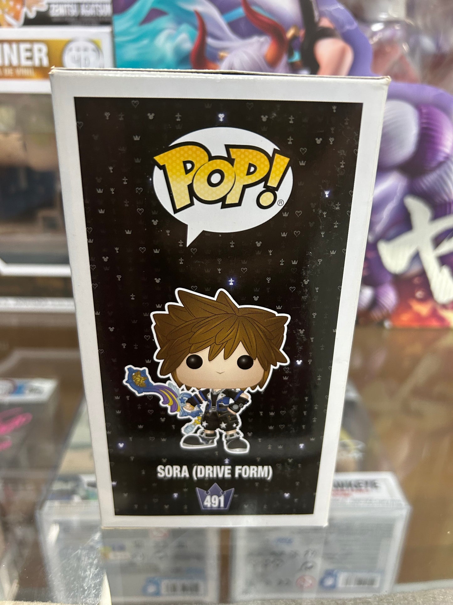 **NOT MINT**  FUNKO POP! GAMES Sora (Drive Form) #491 Best Buy Exclusive