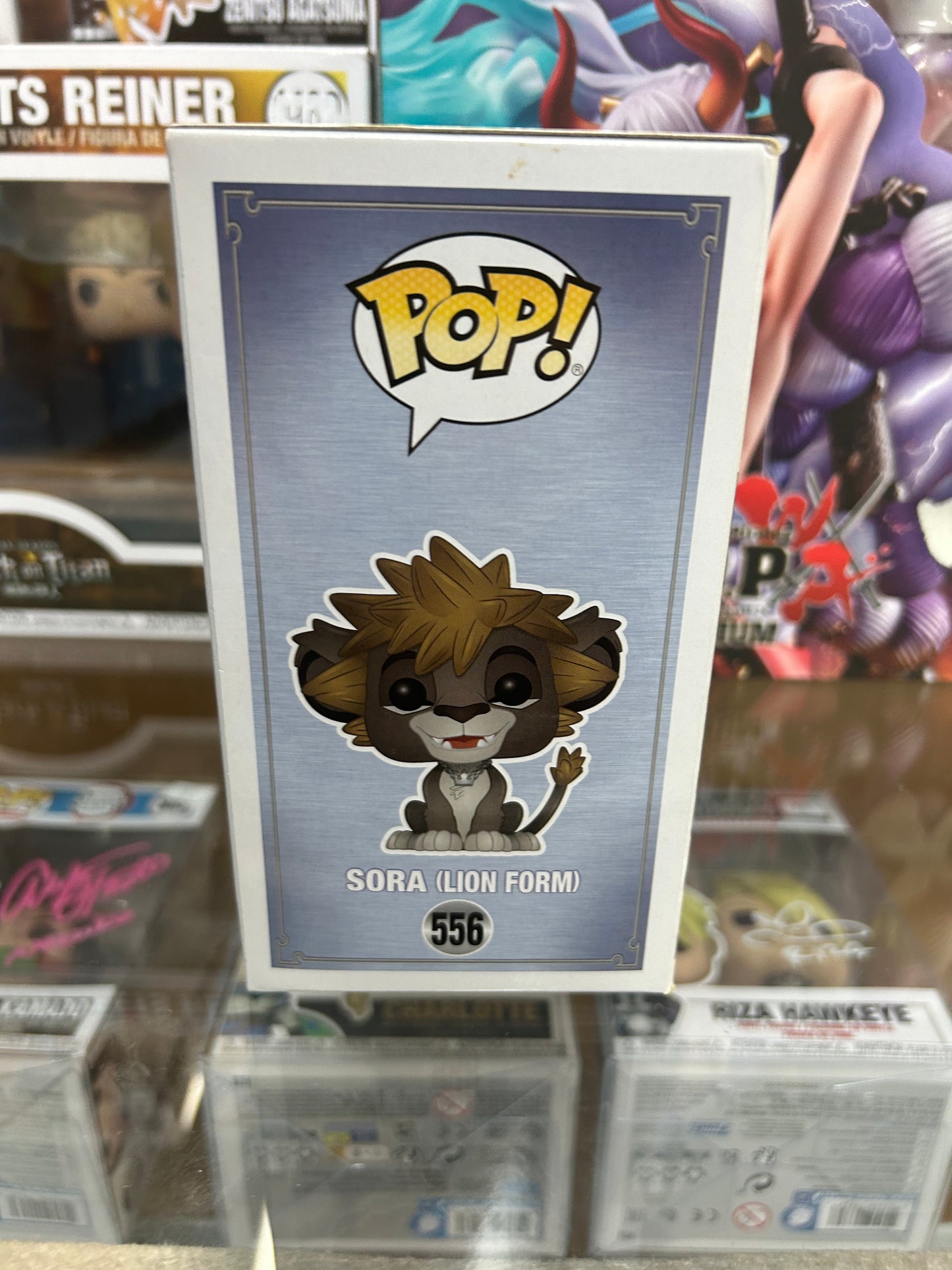 **NOT MINT** FUNKO POP! ANIMATION Sora (Lion Form) #556 E3 Exclusive