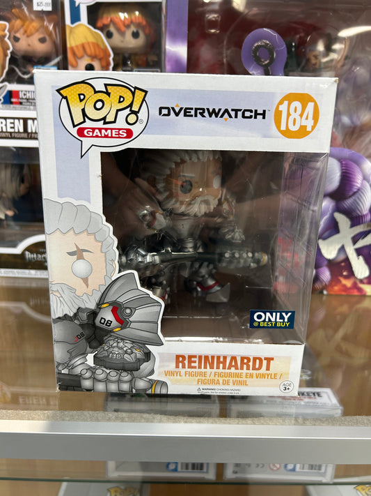 **NOT MINT** FUNKO POP! GAMES Reinhardt #184 Best Buy Exclusive