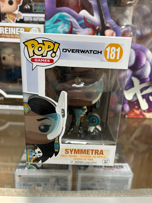 **NOT MINT** FUNKO POP! GAMES Symmetra #181