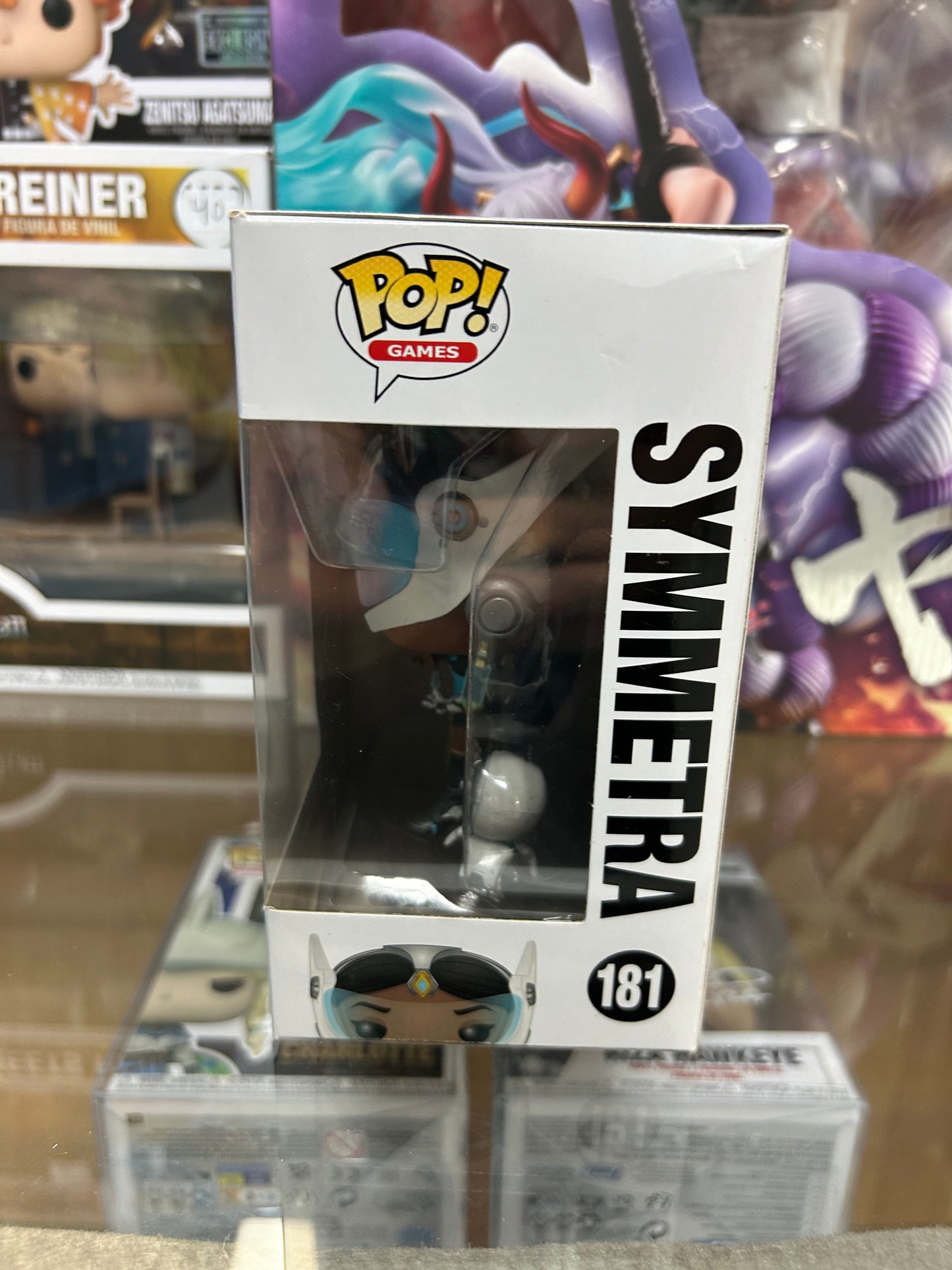 **NOT MINT** FUNKO POP! GAMES Symmetra #181