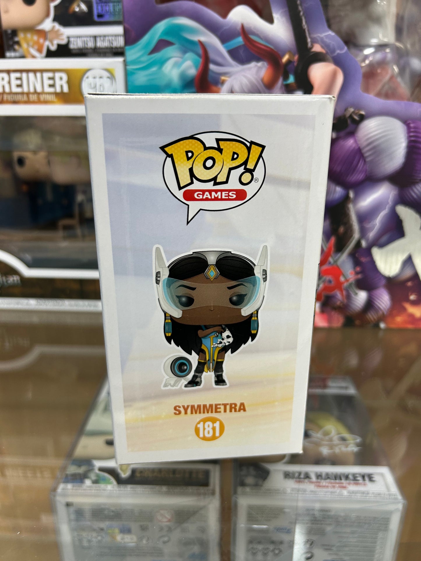 **NOT MINT** FUNKO POP! GAMES Symmetra #181