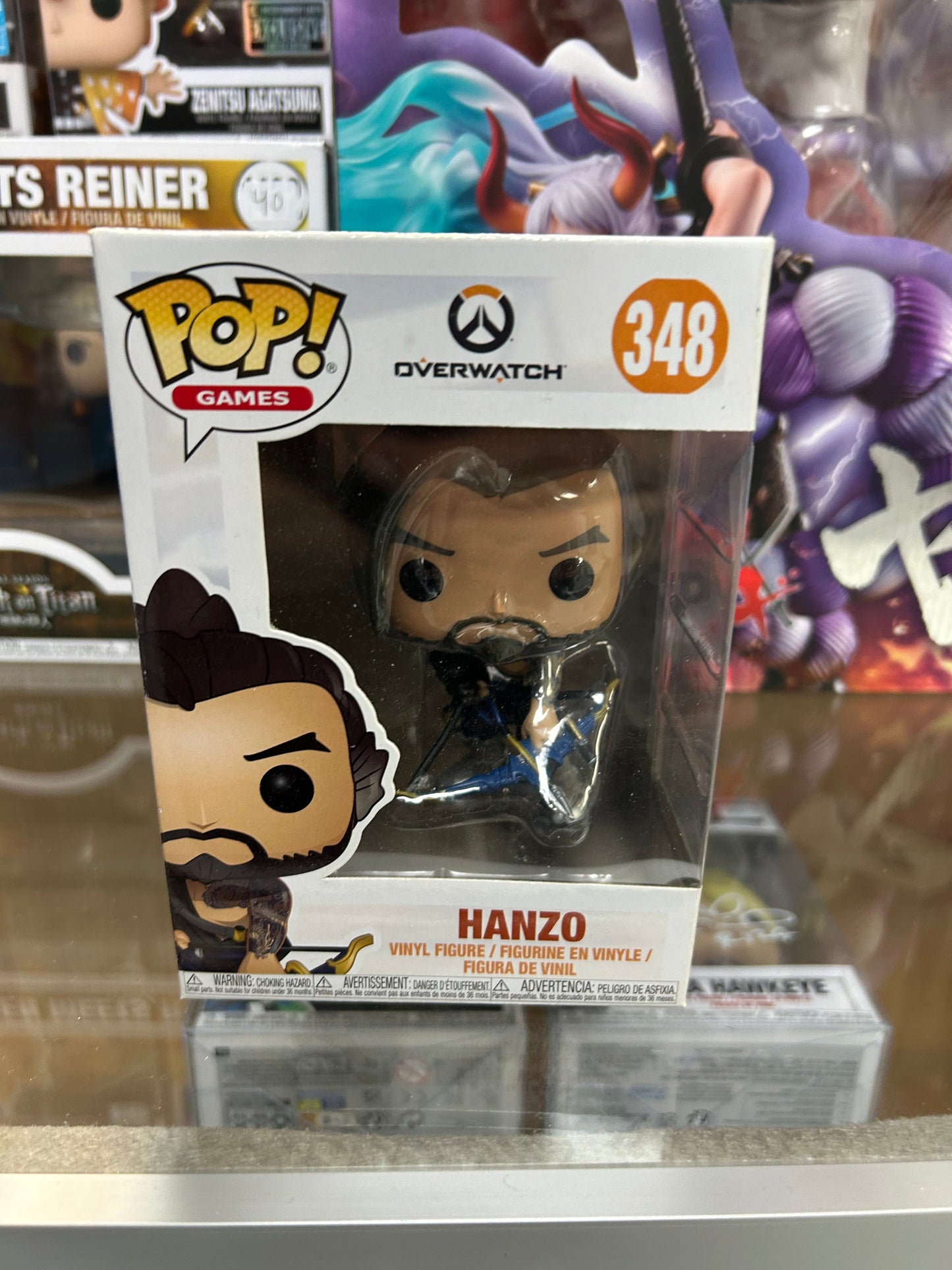 **NOT MINT** FUNKO POP! GAMES Hanzo #348