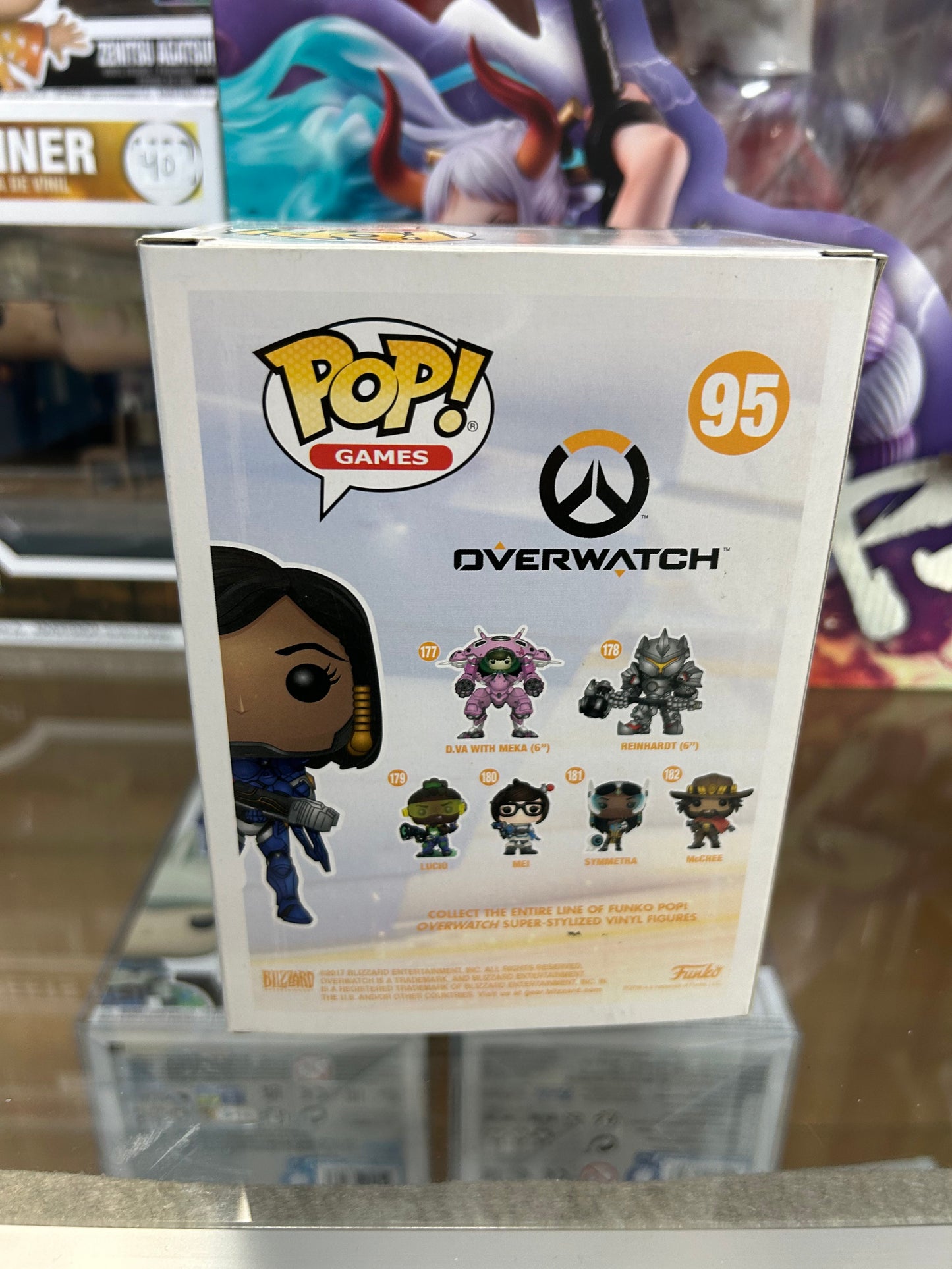 **NOT MINT** FUNKO POP! GAMES Pharah #95 Blizzard Exclusive