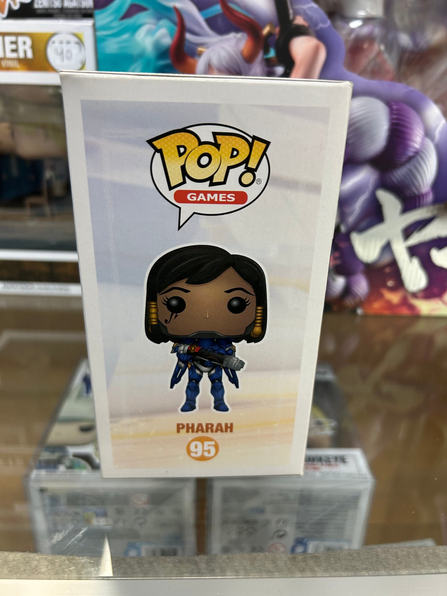 **NOT MINT** FUNKO POP! GAMES Pharah #95 Blizzard Exclusive