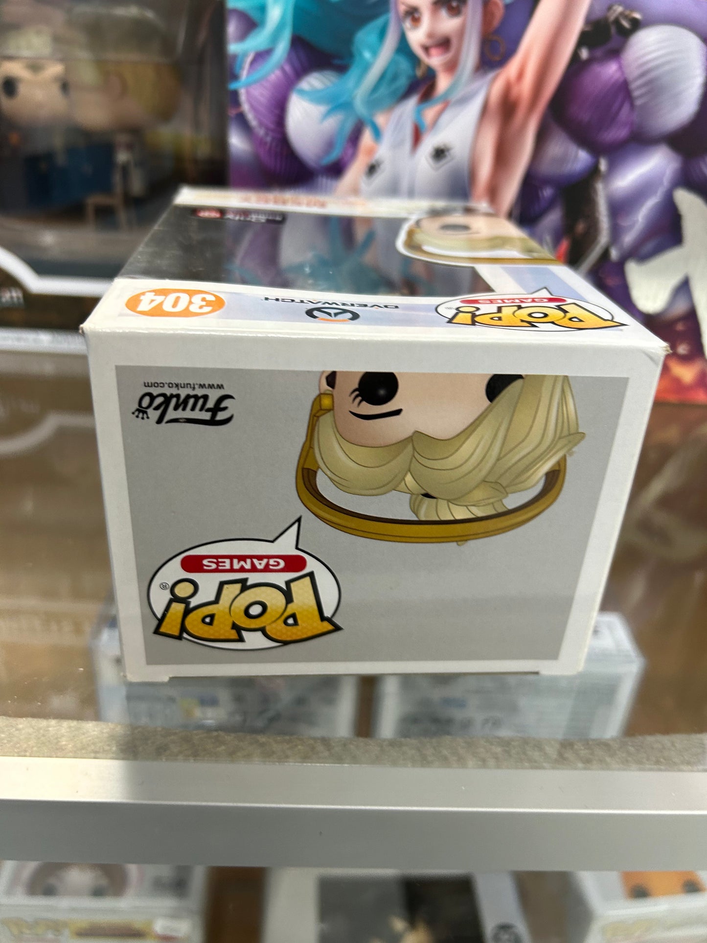 **NOT MINT** FUNKO POP! GAMES Mercy #304 Game Stop Exclusive